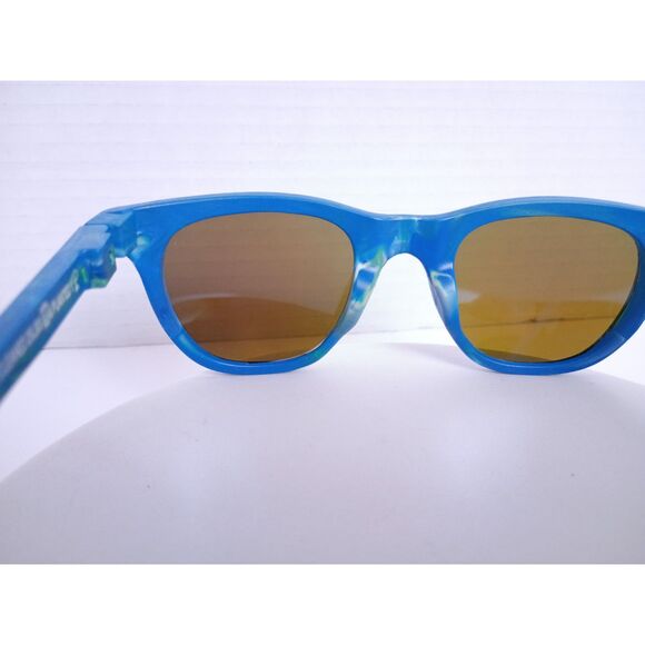 Pangea Movement City Recycled Plastic Ocean Blue / Blue Mirror Sunglasses main image 8